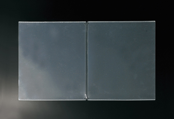 A4対応見開きセンターイン】中面ビニールポケット（クリア）☆ピン綴じ