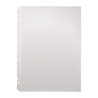 【A4対応】抗菌中面ビニールポケット（クリア）★スリムバインダー用【MT抗菌ビニール63】