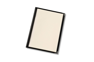 【A4/6P】クリアテーピングスリムバインダーメニュー【MTスリムB-ABW】