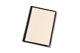 【A4/8P】防滴クリアテーピングスリムバインダーメニュー【MTスリムB-ABW-BT】