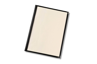 【B4/6P】クリアテーピングスリムバインダーメニュー【MTスリムB-ABW-L】