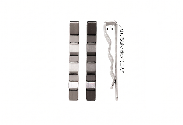 【メニューピン】新バネ型広大タイプ（1本売り）【MTMP-122】