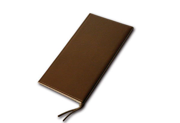 メニューブック／激安メニューブック／お品書き／メニュー入れ/me 業務用／メニューカバー／変形メニューブック／飲食店 【ポイント５倍!!まとめ買い5冊セット!!】【変形サイズ・4ページ】ストーンタッチメニュー（ピン綴じ） MTMB-205